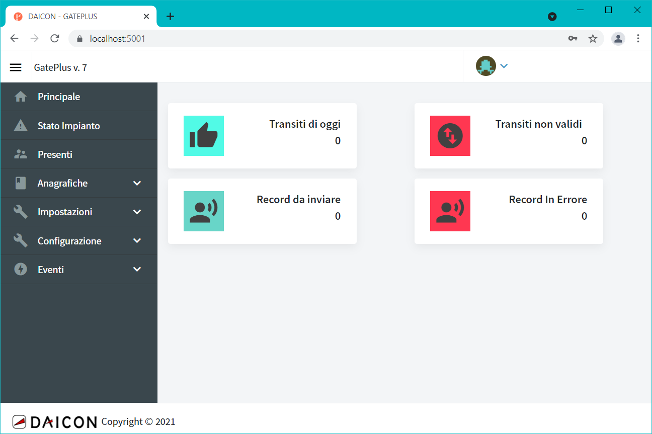 Dashboard Gate Plus: monitoraggio transiti e incassi