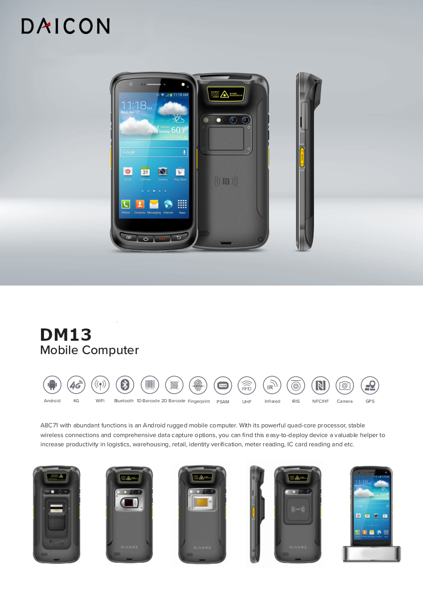 DM13 Terminale display operatore Daicon